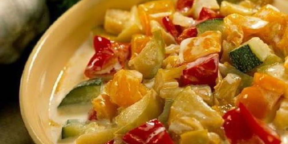 Рецепт овощного рагу с яблоками