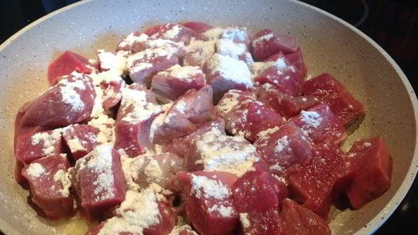 пикантное рагу в тыкве