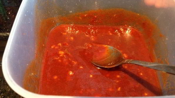 пикантное рагу в тыкве