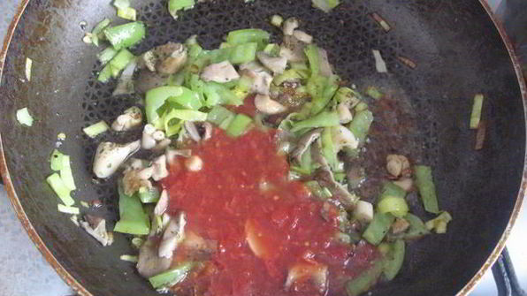 постное рагу из соевых бобов