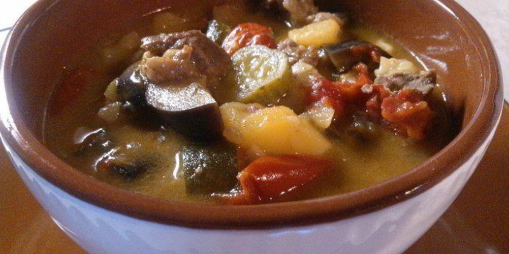 Рецепт рагу из баранины и овощей