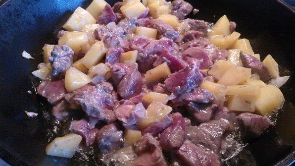 рагу из баранины и овощей