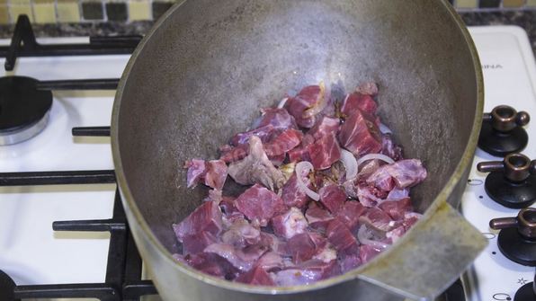 рагу из говядины овощное с картофелем