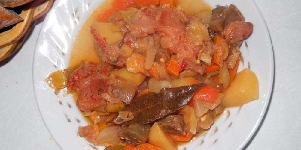 Рецепт рагу из овощей