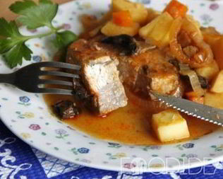 Рагу из свинины