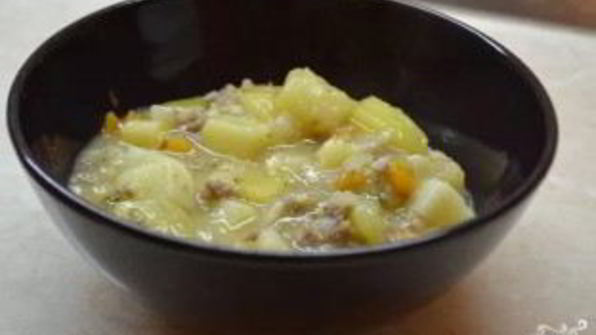 рагу овощное с фаршем