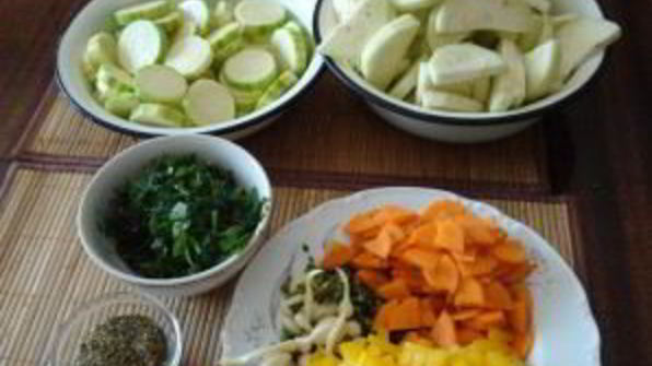 рагу с баклажанами и картофелем