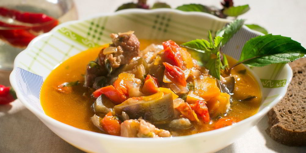 Рецепт рагу с баклажанами итальяно