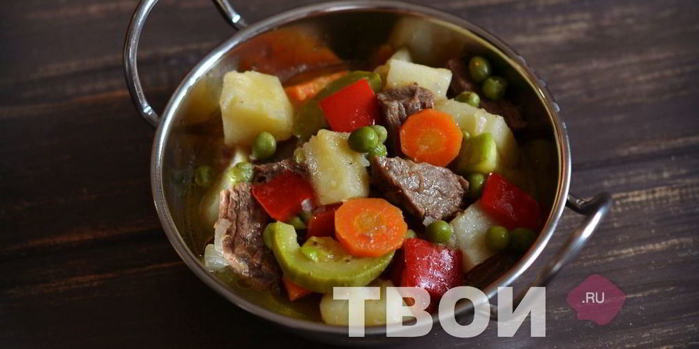 Рецепт рагу с говядиной