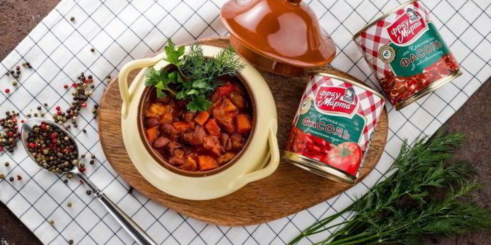 Рецепт рагу с курицей и красной фасолью