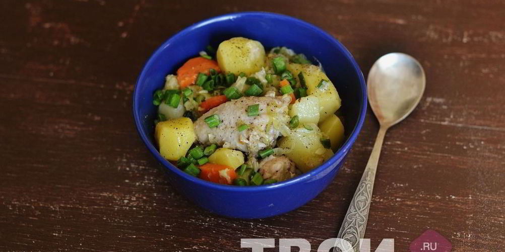 Рецепт рагу с курицей