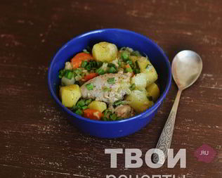 Рагу с курицей