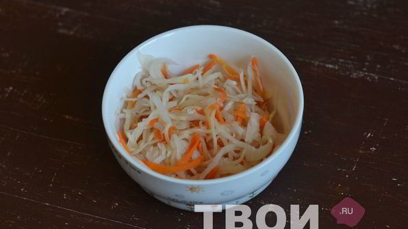 рагу с квашеной капустой