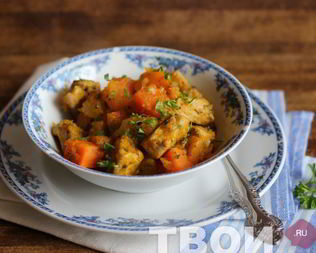 Рагу с тыквой