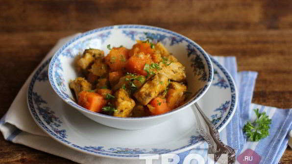 рагу с тыквой