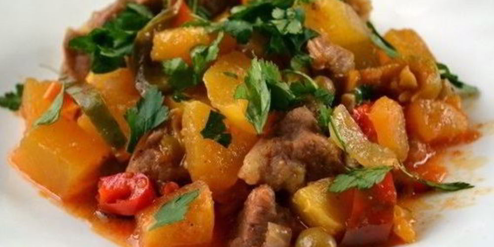 Рецепт рагу со свининой