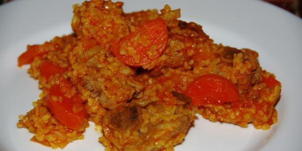 Рецепт свиного рагу с морковью и булгуром
