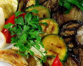 Быстрый рататуй на гриле