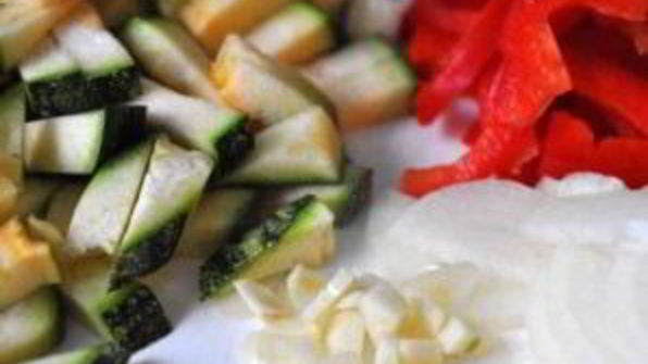 рататуй с курицей