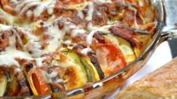 рататуй с моцареллой