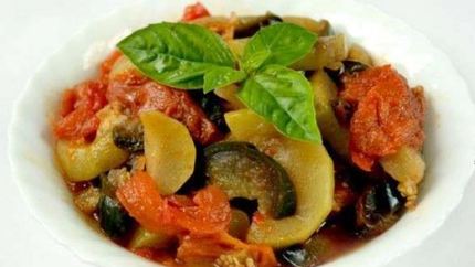 Рататуй в мультиварке