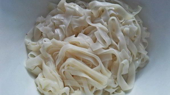 рисовая лапша с овощами