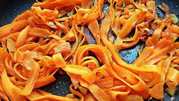 рисовая лапша с овощами