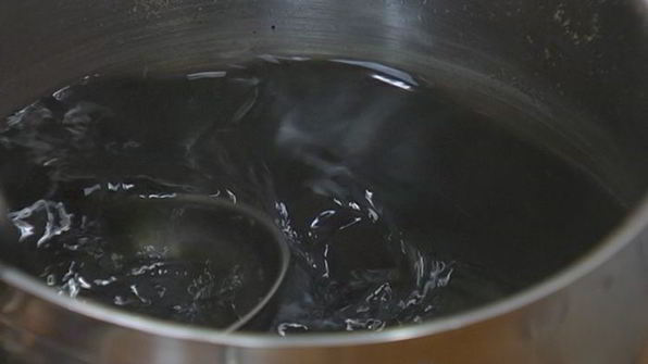 черное ризотто