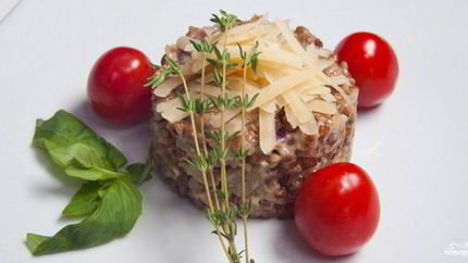 Гречневое ризотто с сыром