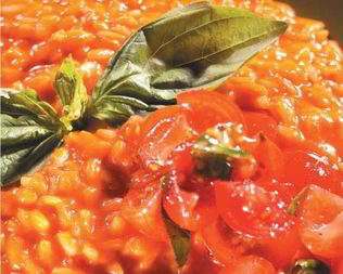 Кардинале — ризотто с помидорами