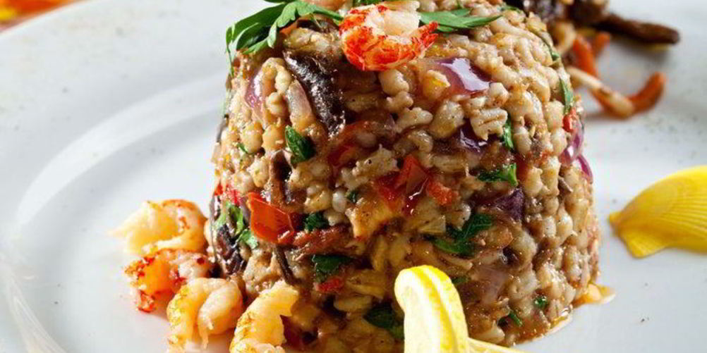 Рецепт перлового ризотто розовый жемчуг