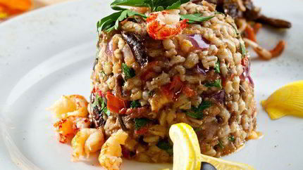 Перловое ризотто Розовый жемчуг