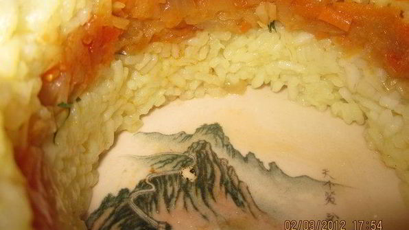 ризотто фаршированный