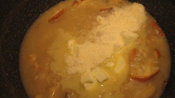 ризотто с белыми грибами