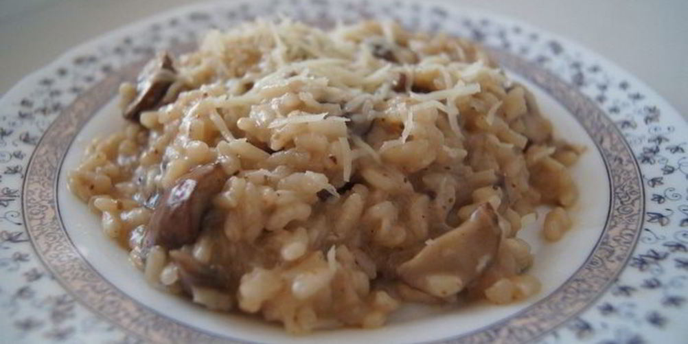 Рецепт ризотто с грибами
