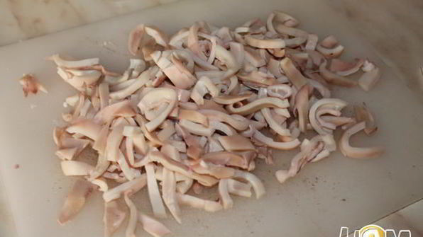 ризотто с кальмарами и шампиньонами