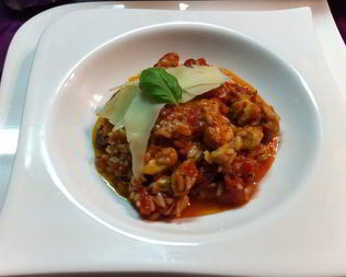 Ризотто с кроликом