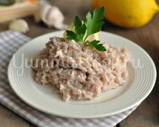 Ризотто с лимоном