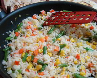 Ризотто с овощами