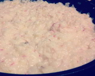 Ризотто с редиской