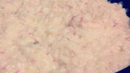 Ризотто с редиской