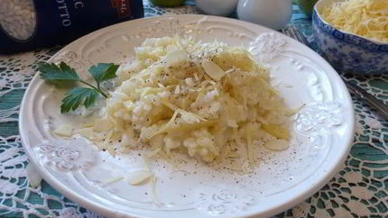 Ризотто с яблоком