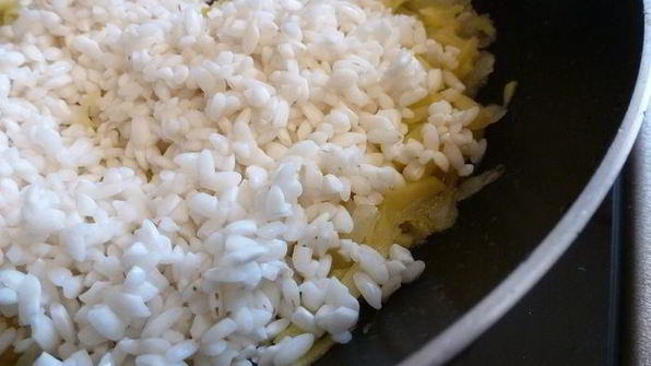 ризотто с яблоком