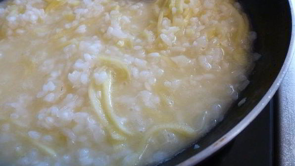 ризотто с яблоком