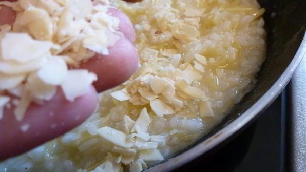 ризотто с яблоком