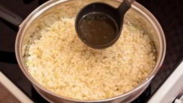 ризотто со свининой