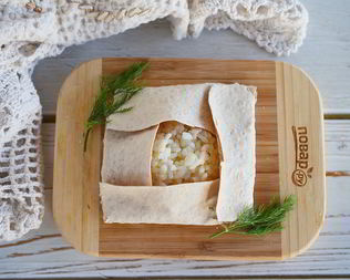 Ризотто в лаваше