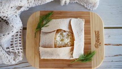 Ризотто в лаваше