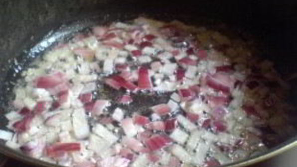 ризотто весеннее с редисом