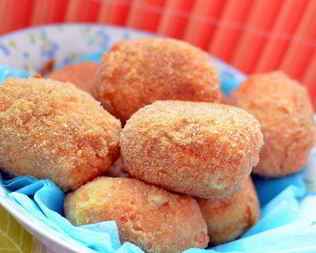 Суппли — закуска из вчерашнего ризотто